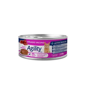 Lata Agility Gato higado 90grs