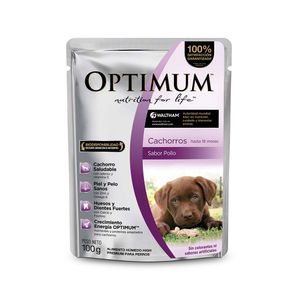 Sobres Optimum Perro Cachorro 100gr