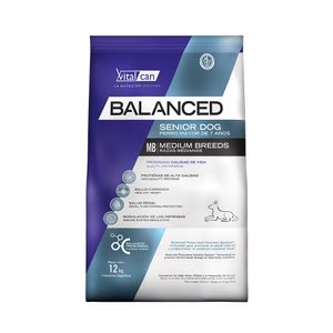 Balanced Perro Senior Raza Mediana 12kg