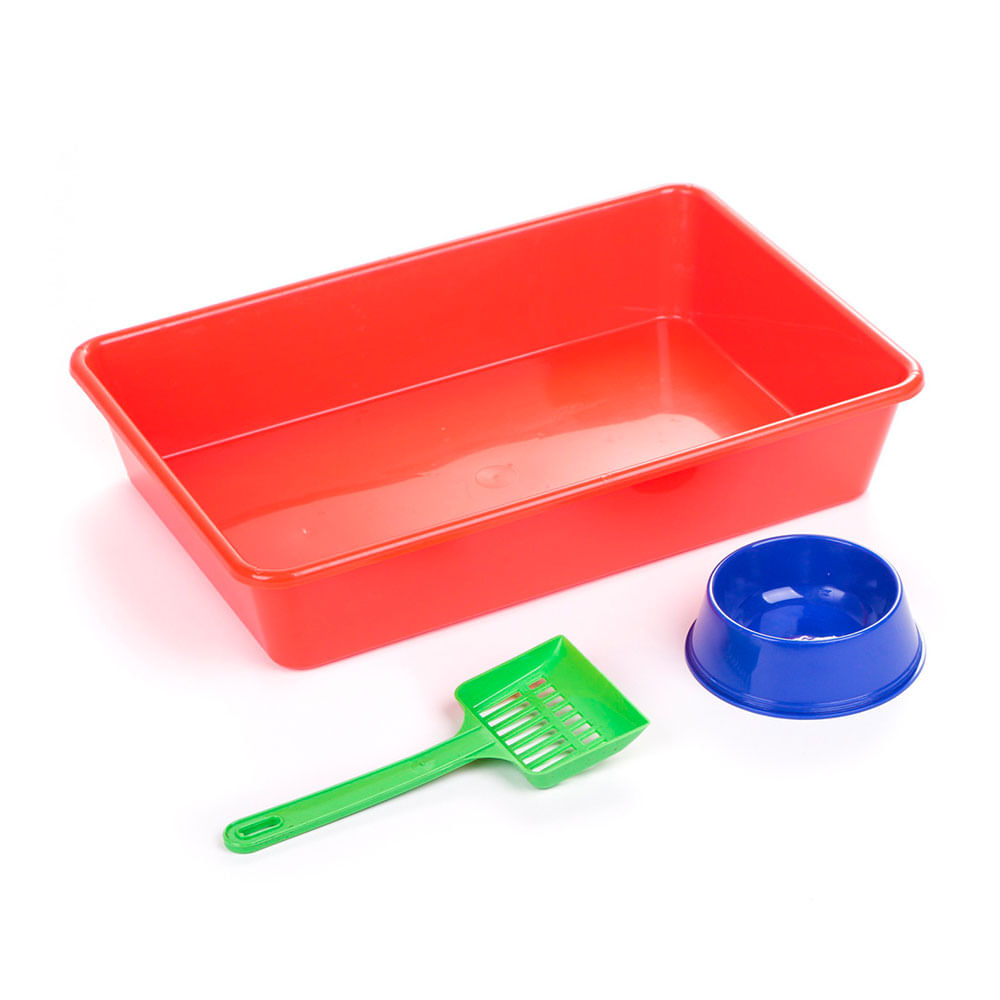 Kit litera mediana pala comedero