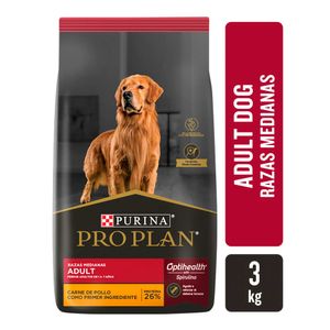 Pro Plan Perro Adulto Raza Mediana 3kg