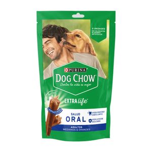Dog Chow Snack Salud Oral Raza Mediana y Grande 80 gr