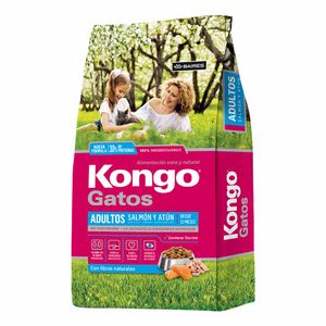 Kongo Gato Adulto Salmón y Atún 8kg