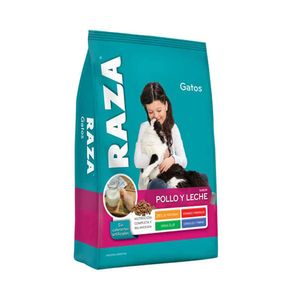 Raza Gato Adulto Sabor Pollo y Leche 10kg