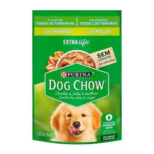 Sobre Dog Chow Perro Cachorro Sabor Pollo 100 gr