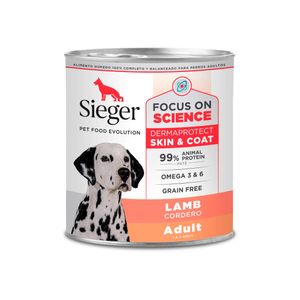 Lata Sieger Perro Adulto Dermaprotect 340gr