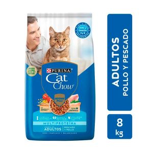 Cat Chow Adultos Pescado y Pollo 8kg