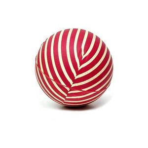 Pelota De Goma Rayada Grande