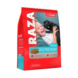Raza En Casa Perro Cachorro Sabor Carne 12 Unidades de 1,5kg