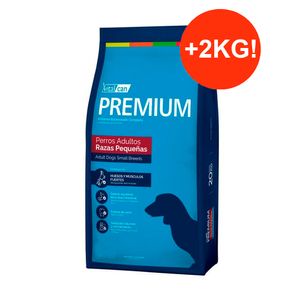 Premium Perro Adulto Raza Pequeña 20kg  + 2kg GRATIS
