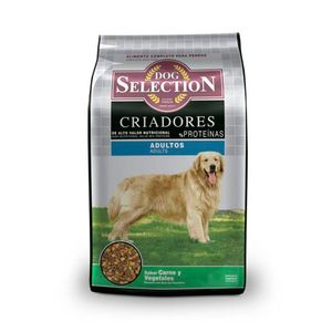 Dog Selection Adulto Criadores Carne y Vegetales 8 Unidades de 1,5kg