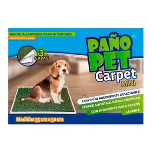 Paño Pet Carpet Césped Mini