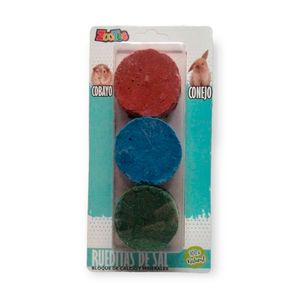 Rueditas de Sal  -  Bloque de calcio y minerales