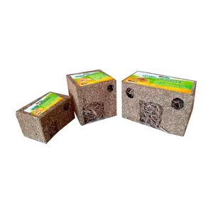 Zootec Casita De Alfalfa Grande 23cm x 14cm x 15cm
