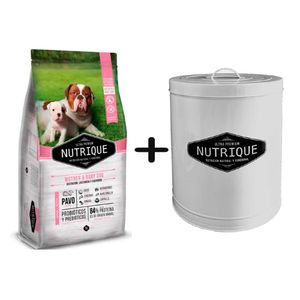 Nutrique Perro Mother & Baby 12kg + Tacho Nutrique Grande de REGALO