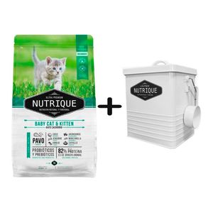 Nutrique Baby Cat & Kitten 7,5kg + Tacho Chico Nutrique de REGALO