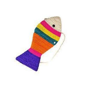 Rascador Pescado de Sisal Para Colgar