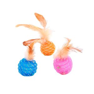 Juguete Para Gato Con Pluma