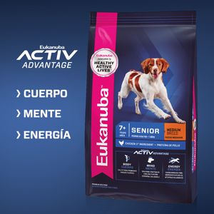 Eukanuba Perro Senior Raza Mediana +7años 3kg
