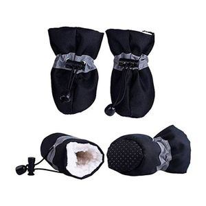 Bota Ajustable Con Corderito Talle 6