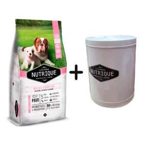 Nutrique Perro Mother & Baby 12kg + Almacenadora de REGALO