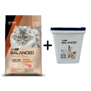 Balanced Natural Recipe Gato Adulto Cordero 7,5kg + Almacenadora de REGALO