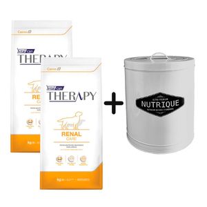 2 Unidades Therapy Perro Renal 10kg + Tacho Grande de REGALO