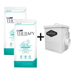 2 Unidades Therapy Gato Urinary 2kg + Tacho de REGALO