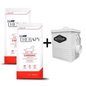 2 Unidades Therapy Dog Cardiac 2kg + Tacho de REGALO