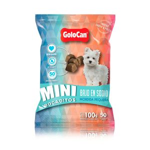 Golocan Mini Bocaditos Bajo En Sodio 100gr