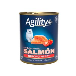 Lata Agility+ Gato Adulto Strong Heart 340gr