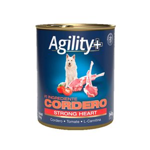 Lata Agility+ Perro Adulto Strong Heart 340gr