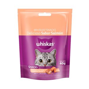 Snack Whiskas Sabor Salmón 40gr