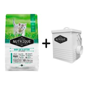 Nutrique Baby Cat & Kitten 2kg + Tacho Chico de REGALO