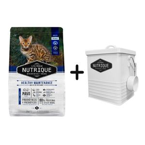 Nutrique Gato Adulto 2kg + Tacho Chico de REGALO