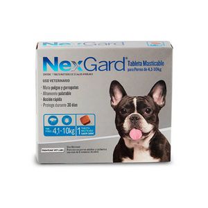Pastilla Masticable Nexgard Perro Raza Mediana