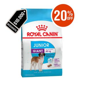 PROMO Royal Canin Giant Perro Junior 15kg 20%off + $10.000 de Descuento