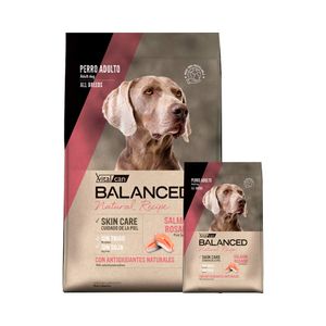 Balanced Natural Recipe Perro Adulto Salmón Rosado 15kg + Bolsa de 3kg GRATIS