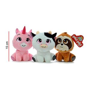 Peluche Animal Premium Sentado  15cm