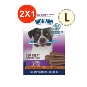 PROMO 2x1 Mon Ami Dental Stick Talle L 400gr