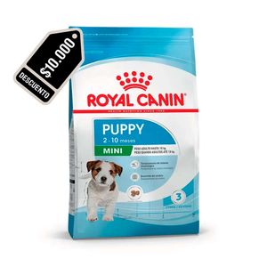 PROMO Royal Canin Mini Perro Puppy 15kg - $10.000 Descuento