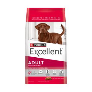 Excellent Perro Adulto Raza Mediana y Grande 20kg