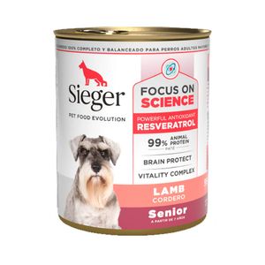 Lata Sieger Perro Senior 340gr