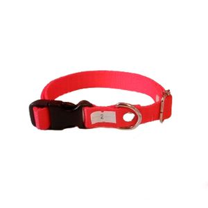 Collar Nylon Liso Regulable Talle 3