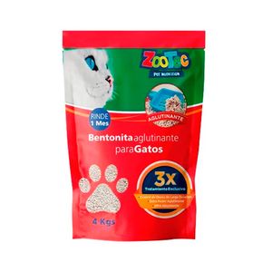 Piedras Zootec Bentonita Aglutinante Neutro 4kg