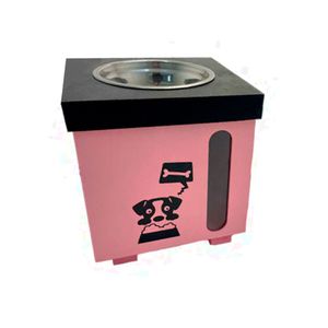 Comedero Madera Con Contenedor Perro