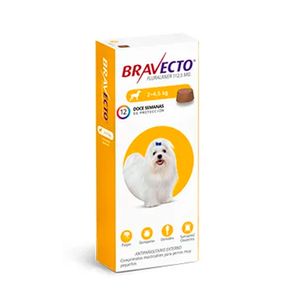 Pastilla Bravecto 2 a 4,5kg