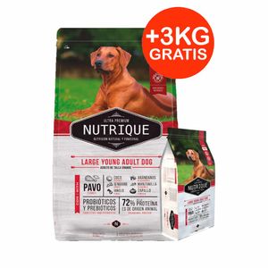 Nutrique Perro Adulto Raza Grande 15kg + Bolsa 3kg de REGALO