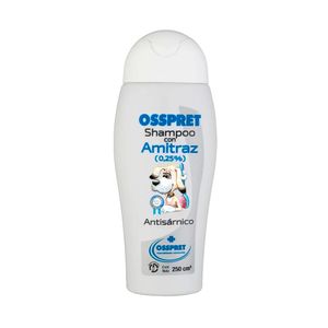 Shampoo Amitraz Antisárnico 250cc