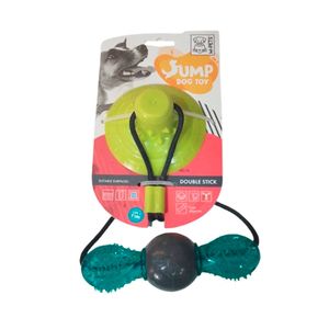 Juguete Jump Dog Doble Stick Verde